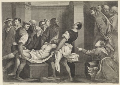 Despertar van Lazarus Teatro pictórico (título de la serie) de Jan van Troyen