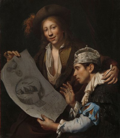 Alegoría sobre la invasión francesa de 1672 de Jan van Wyckersloot