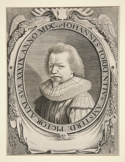 Retrato de Johannes Torrentius de Jan van de Velde II