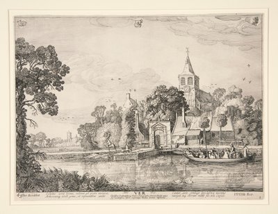 Primavera, de una serie de las cuatro estaciones. de Jan van de Velde II