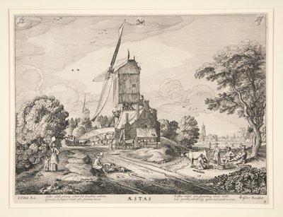 Verano, de una serie de las cuatro estaciones. de Jan van de Velde II