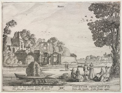 Los doce meses: Mayo de Jan van de Velde II