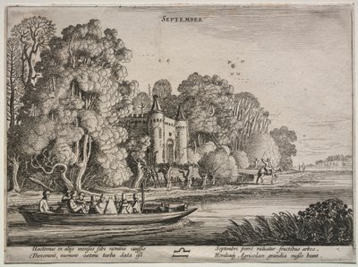 Los doce meses: Septiembre de Jan van de Velde II