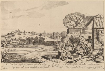 Aire de Jan van de Velde II after Willem Buytewech