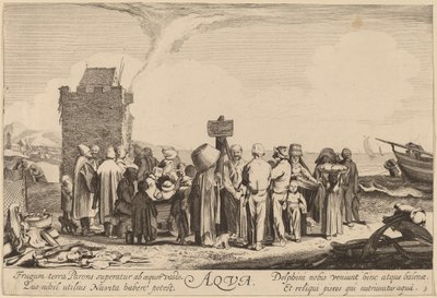 Agua de Jan van de Velde II after Willem Buytewech
