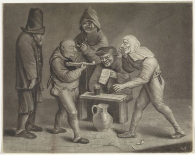 cinco tontos de Jan van der Bruggen