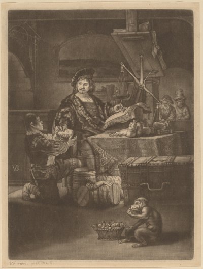 Jan Uytenbogaert de Jan van der Bruggen after Rembrandt van Rijn