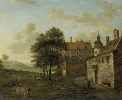 Una casa de campo de Jan van der Heyden