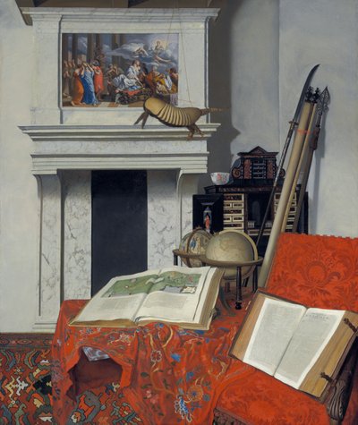 Bodega con variedades (esquina de una habitación) de Jan van der Heyden