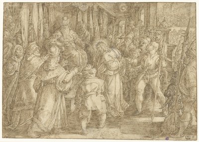 Cristo ante Pilatos de Jan van der Straet