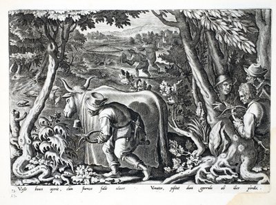 Caza de Estorninos y Perdices, ilustración de 