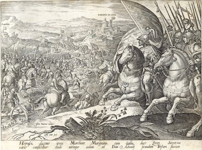 La Batalla de Labadia si Sena y San Abonda, lámina 3 de 