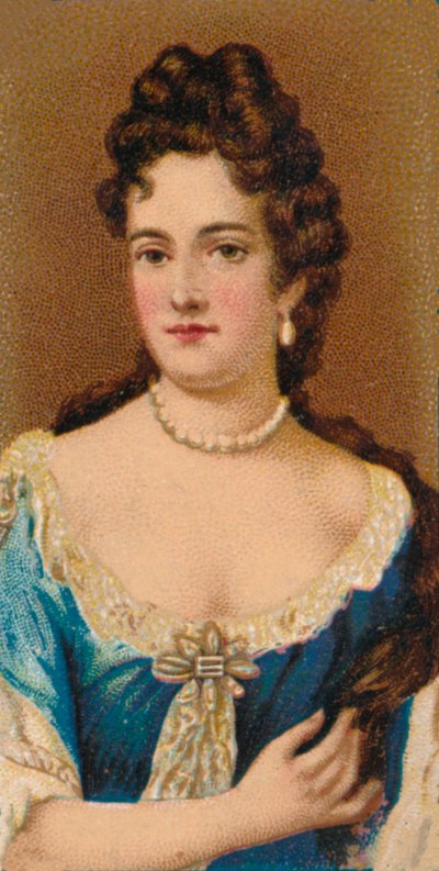 Reina María II 1662-1694, soberana conjunta de Inglaterra, Escocia e Irlanda, 1912 de Jan van der Vaart