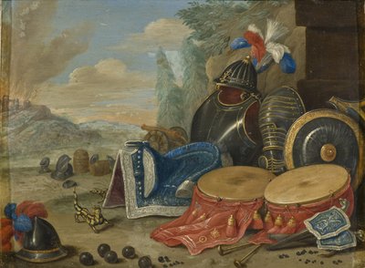 Emblemas de guerra de Jan van the Elder Kessel