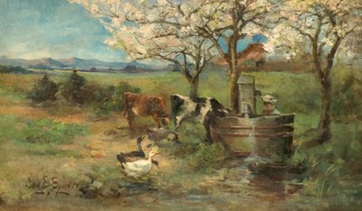 Primavera (óleo sobre lienzo) de Jane Elizabeth Spindler