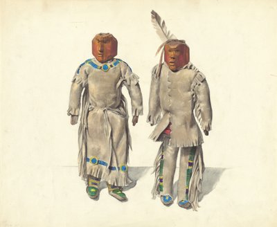 Muñecas de los indios Cree de Jane Iverson