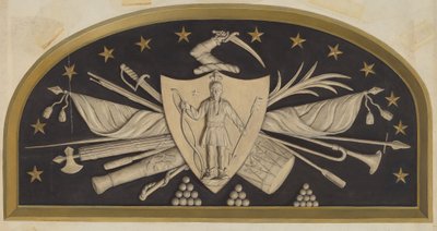Luneta - Sello del Estado de Massachusetts, c. 1937 de Jane Iverson