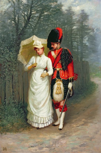 Un oficial y su dama de Jane Maria Bowkett