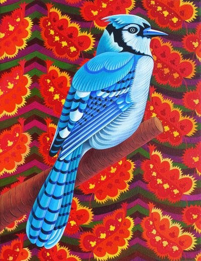 Arrendajo azul, 2016 de Jane Tattersfield