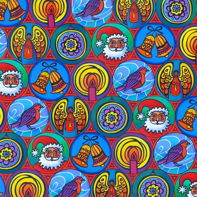 Navidad en pequeños círculos, 2015 de Jane Tattersfield