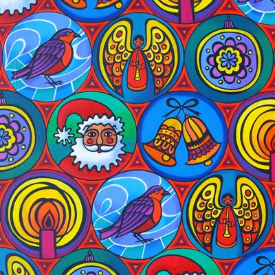 Navidad en círculos, 2015 de Jane Tattersfield