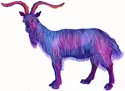Capricornio la Cabra de Jane Tattersfield