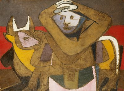 El rapto de Europa (Crepúsculo) de Jankel Adler