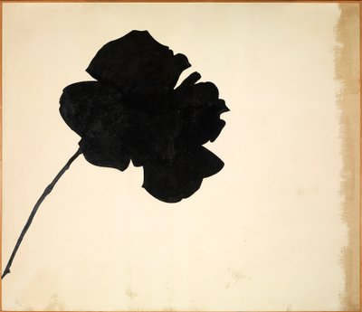 Sin título - Rosa negra (Senza titolo - Rosa nera), de Jannis Kounellis de Jannis Kounellis