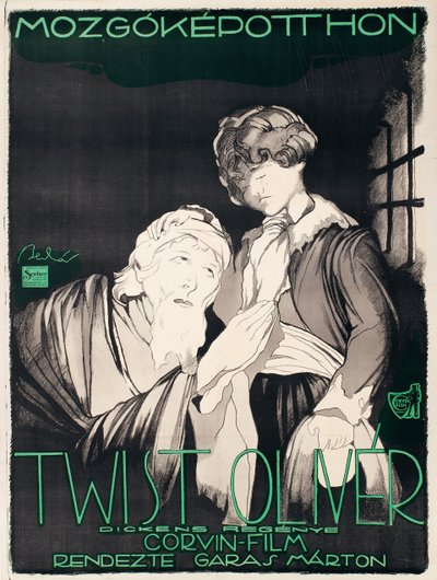 Cartel de la película muda 