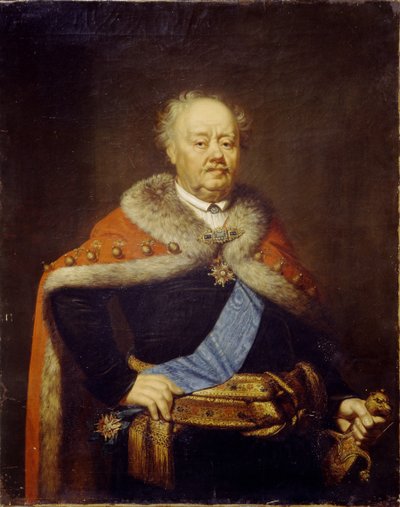 Retrato del Conde Franciszek Ksawery Branicki de Janos Rombauer