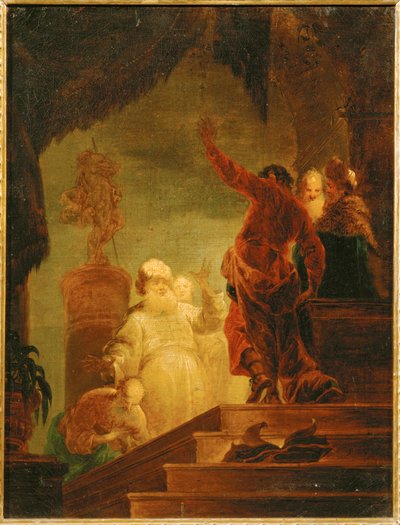 San Pablo en Atenas de Januarius Zick