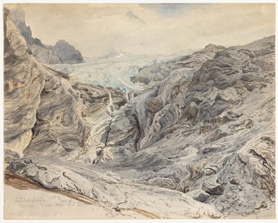 Glaciar Rosenlaui de Janus La Cour