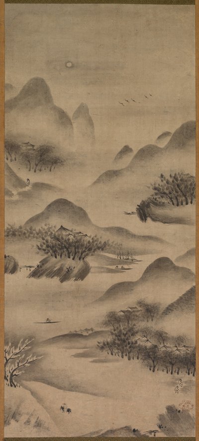 Paisaje de Japan, Edo period