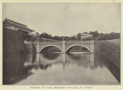 Puente al Palacio del Mikado en Tokio de Japanese Photographer