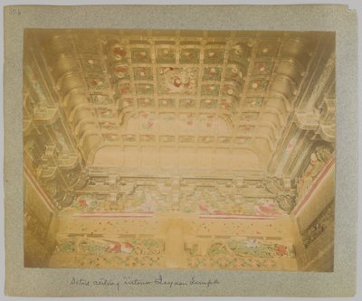Detalle del techo de Tōshō-gū, Nikko, Japón de Japanese Photographer