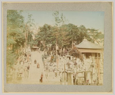 Cementerio de Kurodani, Kioto, Japón de Japanese Photographer