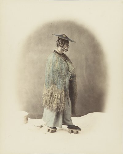 Hombre japonés con vestimenta tradicional de Japanese Photographer