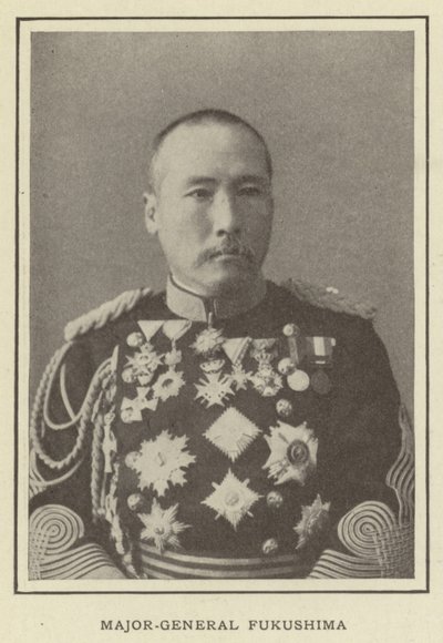 General de División Fukushima de Japanese Photographer