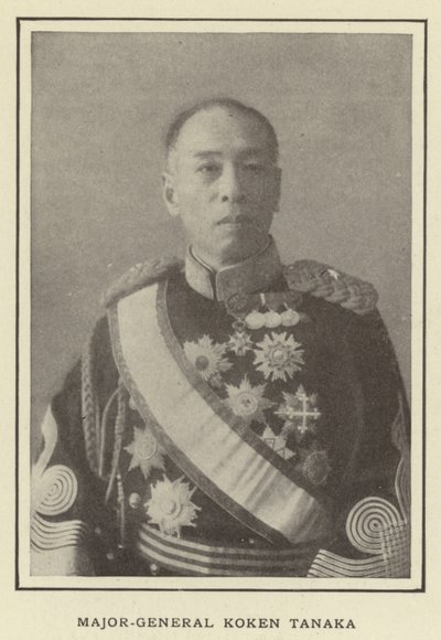 General de División Koken Tanaka de Japanese Photographer