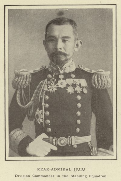 Contraalmirante Jjuiu, Comandante de División en la Escuadra Permanente de Japanese Photographer