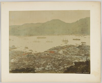 El puerto de Nagasaki, Japón de Japanese Photographer