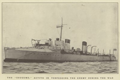 El Usugumo, activo en torpedear al enemigo durante la guerra de Japanese Photographer