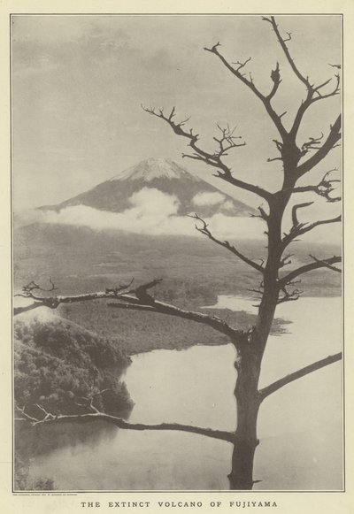 El volcán extinto de Fujiyama de Japanese Photographer