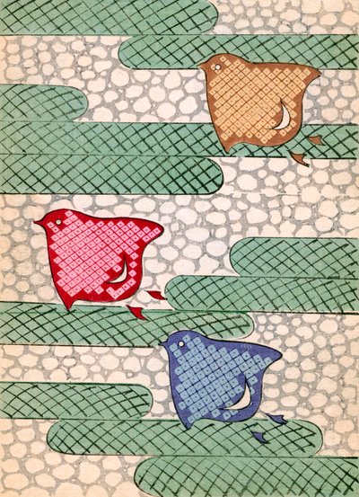 Aves Abstractas de Japanese School