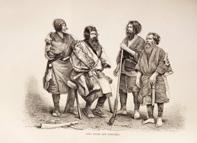 Pueblo Ainu de Japanese School