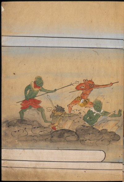 Goblins armados, ilustración del 