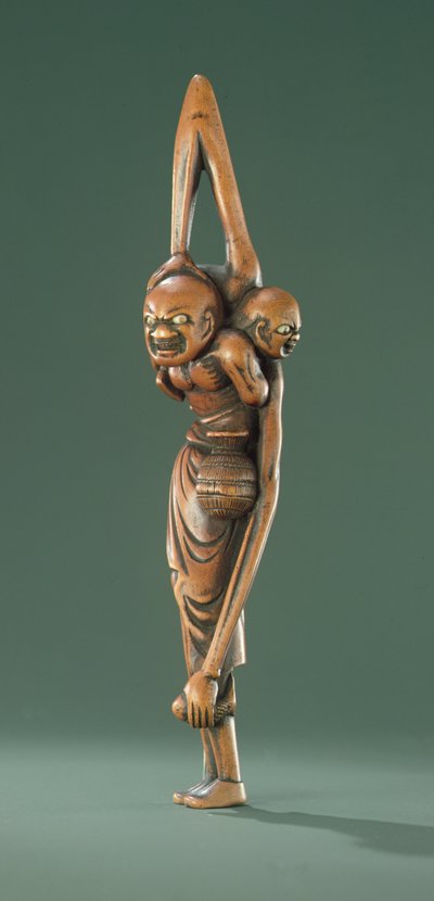 Ashinaga y Tenaga, Periodo Edo de Japanese School