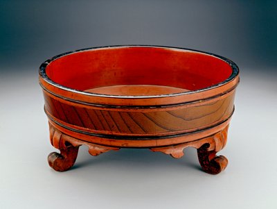 Cuenco usado para una ceremonia budista de lavado de manos, 1345 o 1406 de Japanese School
