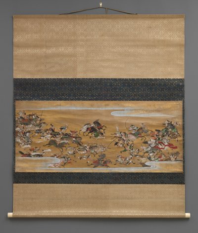 Escena de batalla en las nubes de Japanese School