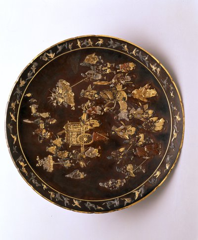 Plato decorativo, c.1885 de Japanese School
